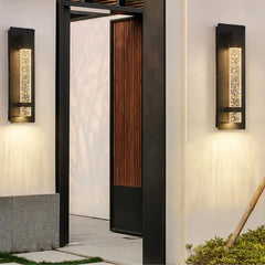 Outdoor LED Crystal Wall Light.