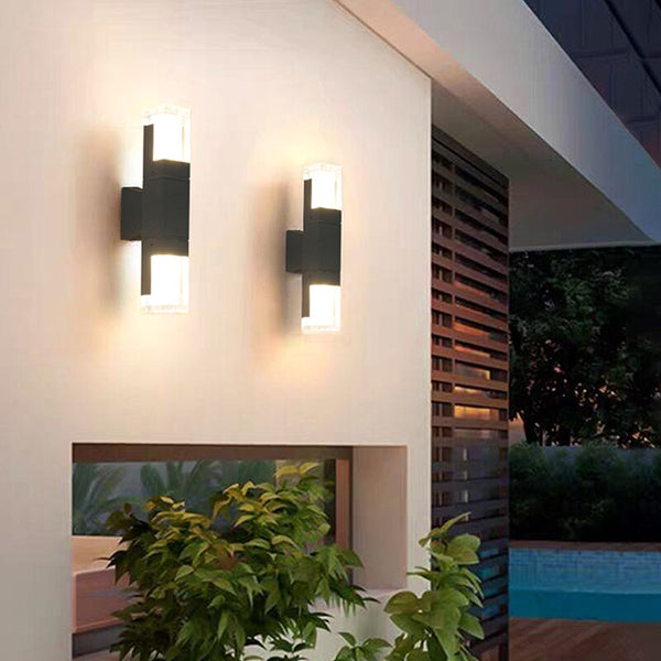 Modern LED Outdoor Wall Light for Porches, Aisles, and Courtyard Illumination. - BH Home Store