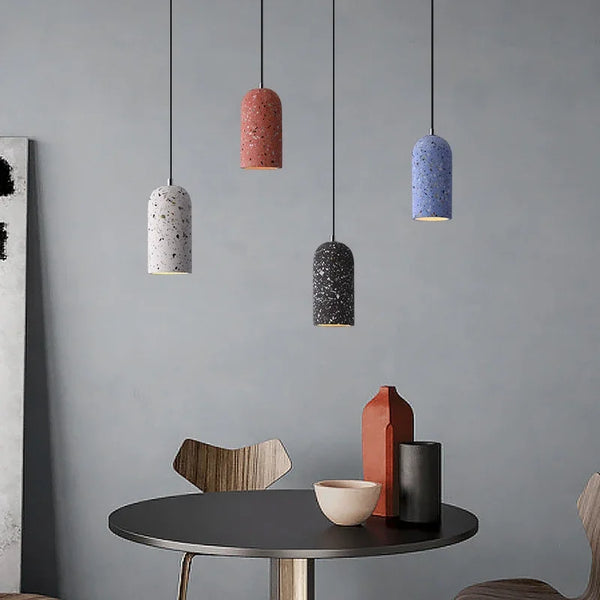 Cement Pendant Lights LED Lighting.