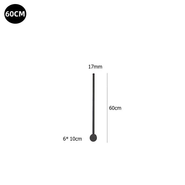 Long Strip LED Wall Sconce Light. - 60CM / Warm white