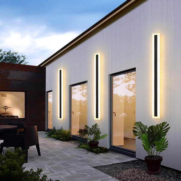 Modern Waterproof LED Long Wall Light, IP65 for Outdoor Garden Villa Balcony. - BH Home Store