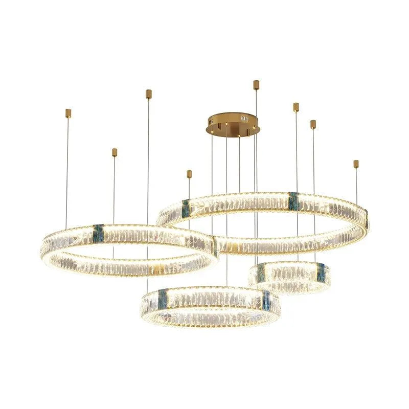 Atmospheric Circular Crystal Light. - BH Home Store