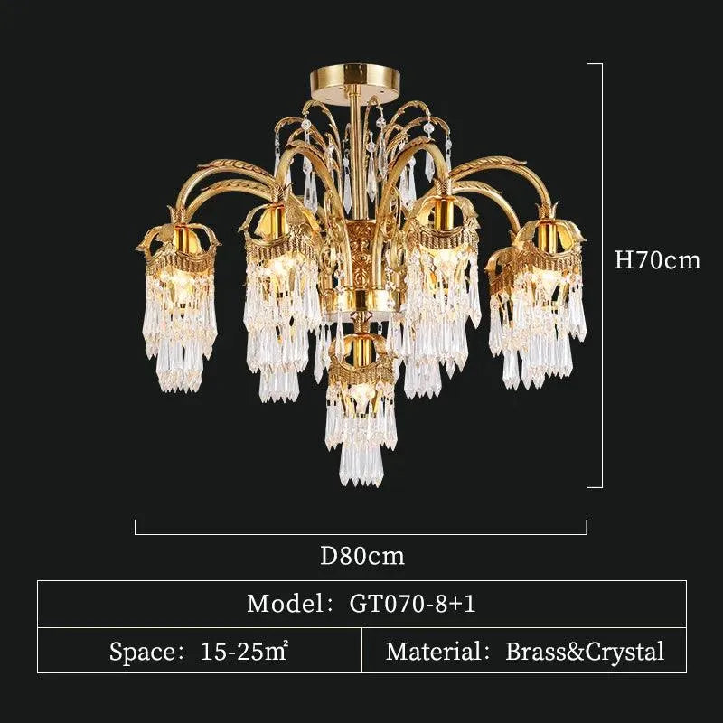 European Copper Luminous Pendant . - BH Home Store