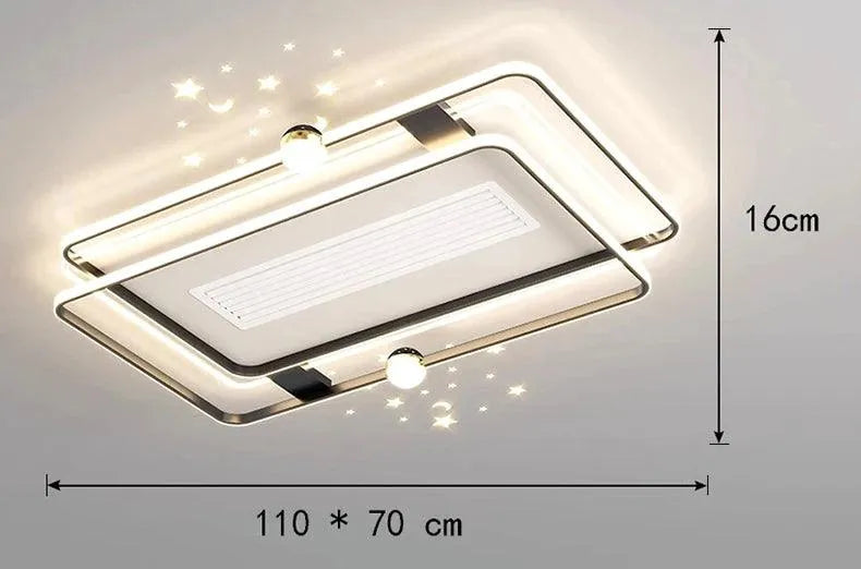Kids Ceiling Fan with LED Light. - BH Home Store