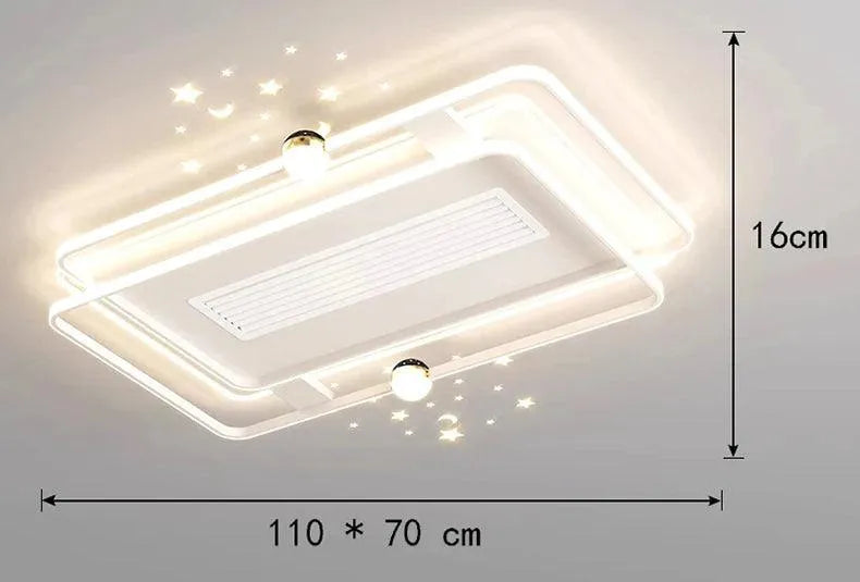 Kids Ceiling Fan with LED Light. - BH Home Store