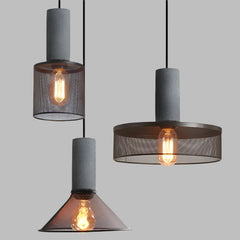 Chic Loft Style Industrial Pendant .