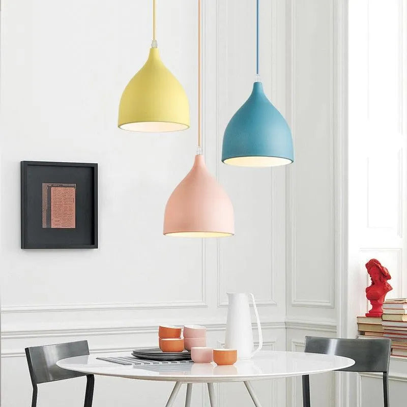 Chic Macaron-Colored Pendant. - BH Home Store