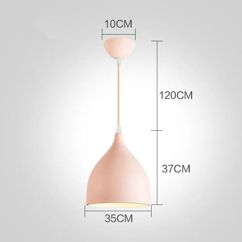 Chic Macaron-Colored Pendant. - BH Home Store