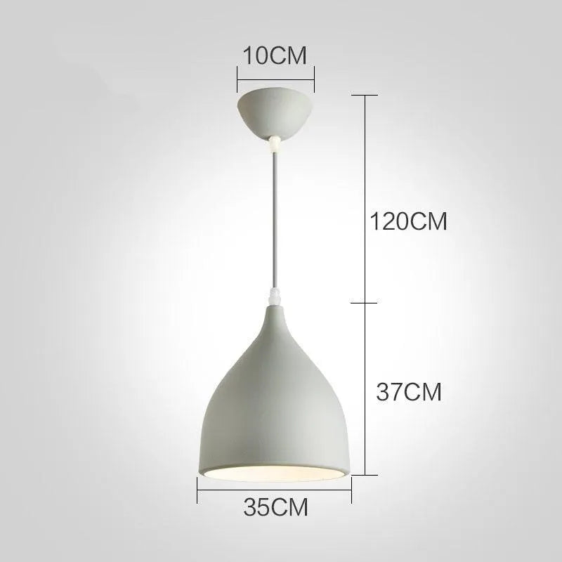 Chic Macaron-Colored Pendant. - BH Home Store