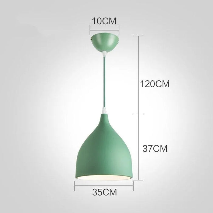 Chic Macaron-Colored Pendant. - N / TRICOLOR