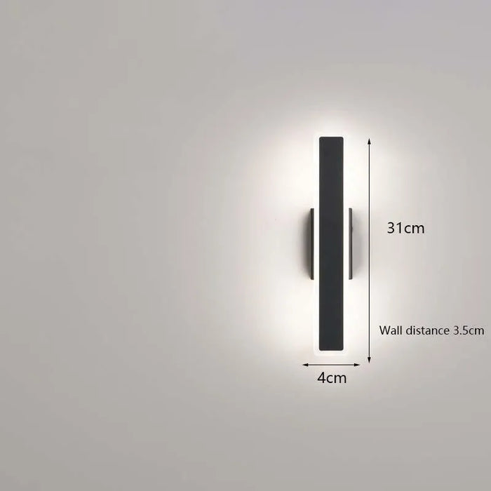 Chic Wall Sconce LED wall light. - A-2PCS / warm white