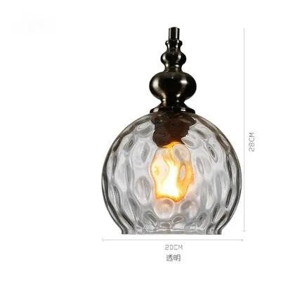 Classic Retro Glass LED Pendant. - BH Home Store