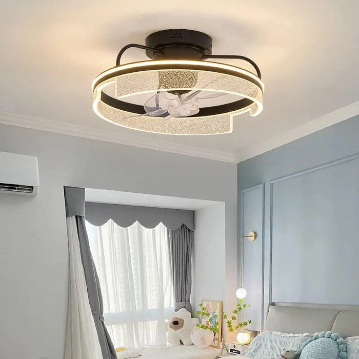 Classic Vintage Fan And Lamp. - silver / 500 220