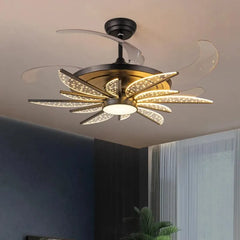 Decorative LED Ceiling Fan.