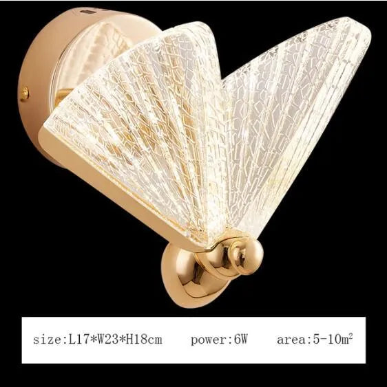 Modern Elegant Butterfly Pendant Light. - Type A-l / Neutral Light / Colorful