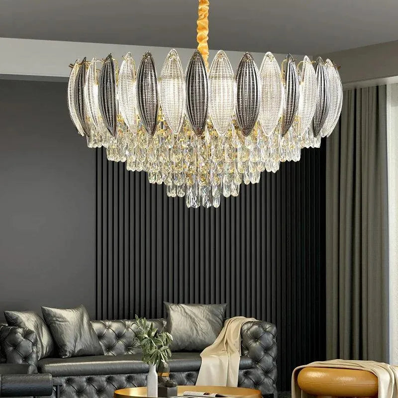 European Crystal Modern Chandelier. - BH Home Store