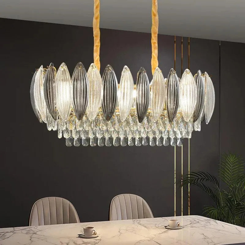 European Crystal Modern Chandelier. - BH Home Store