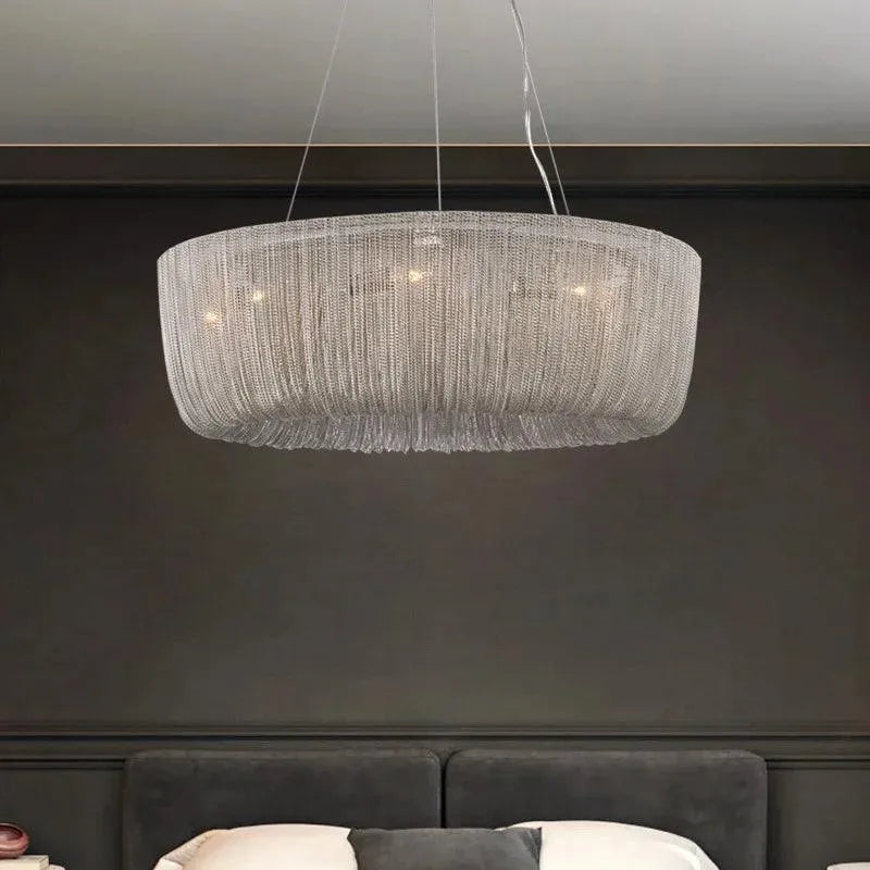 modern Nordic Tassel Chandelier. - BH Home Store
