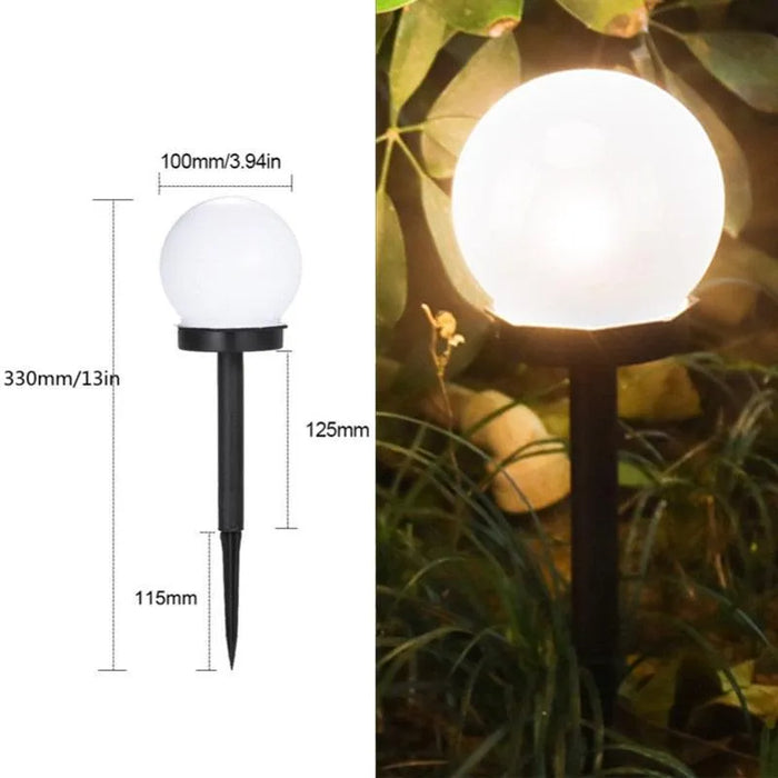 Elegant Waterproof Solar Garden Light, Hollow Flower Design, Eco-Friendly Outdoor Illumination - warm light 1pc