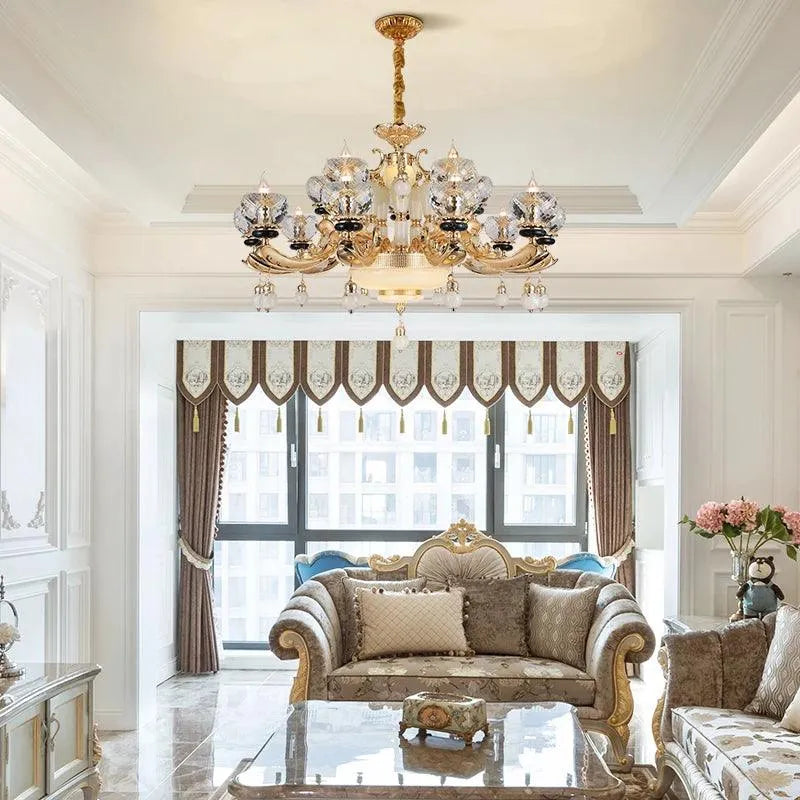 Royal Opulent Crystal Chandelier. - BH Home Store