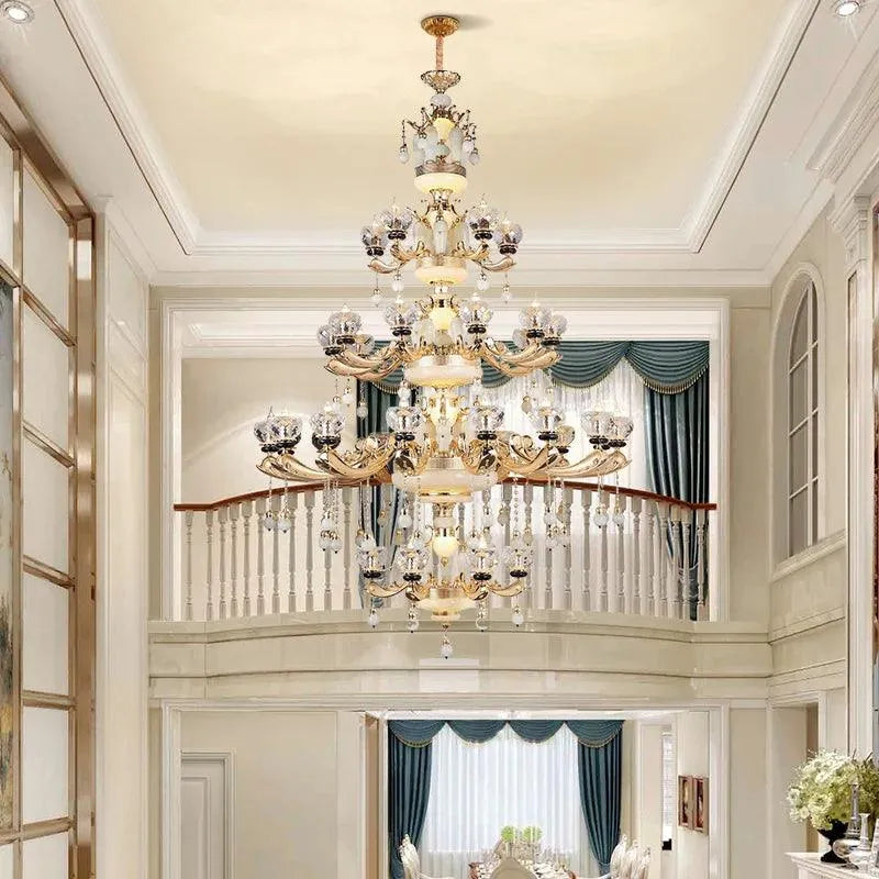 Royal Opulent Crystal Chandelier. - BH Home Store