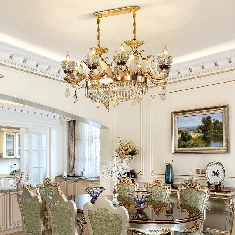 Royal Opulent Crystal Chandelier. - BH Home Store