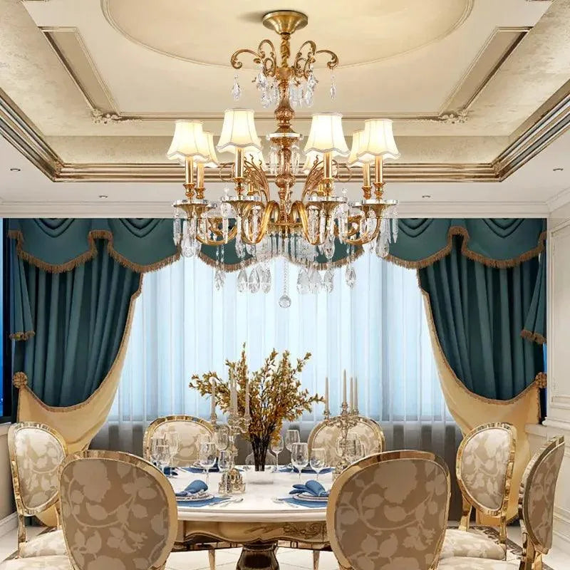 French Style Crystal Chandelier. - BH Home Store