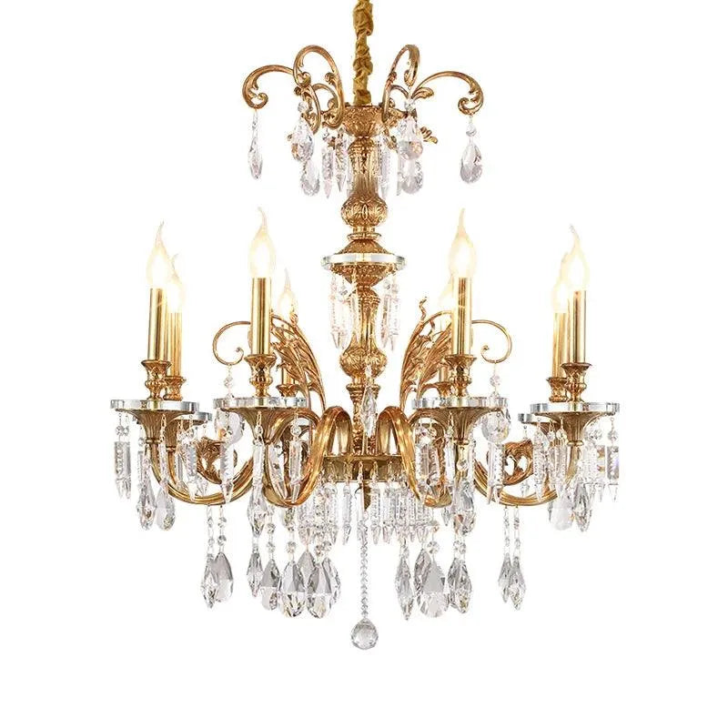 French Style Crystal Chandelier. - BH Home Store