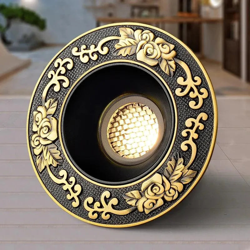Europe Royal Brass Led Spotlights: Illuminating Elegance in Every Beam - BH Home Store