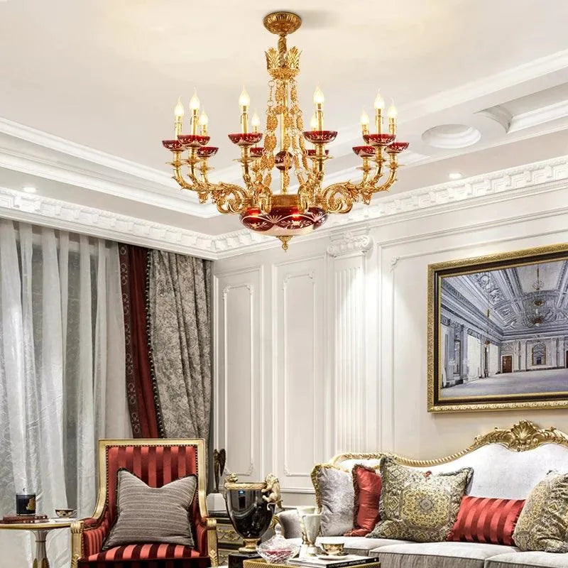 European Baroque Copper Light. - BH Home Store