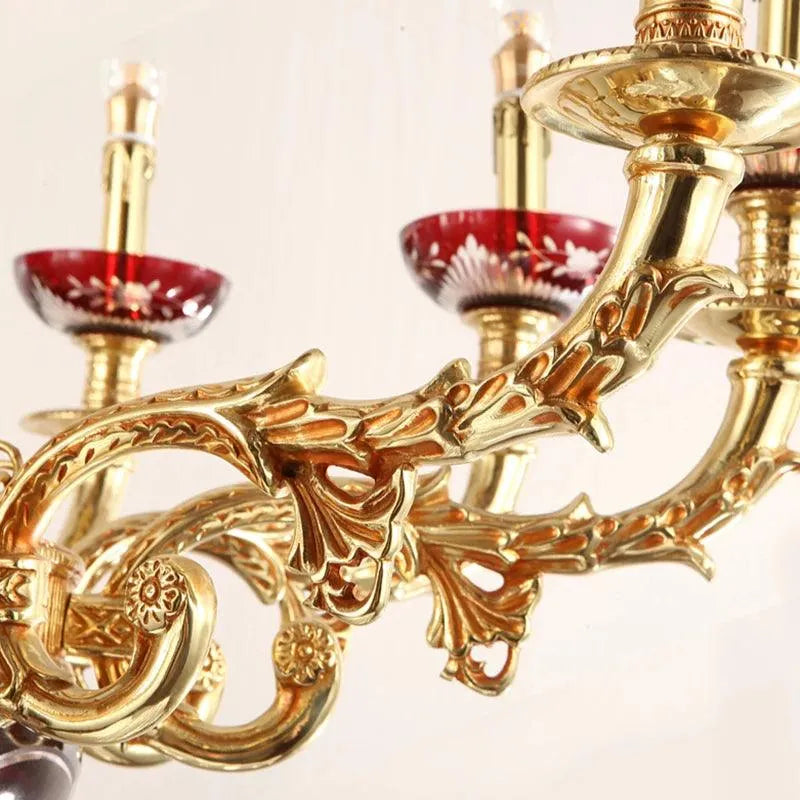 European Baroque Copper Light. - BH Home Store
