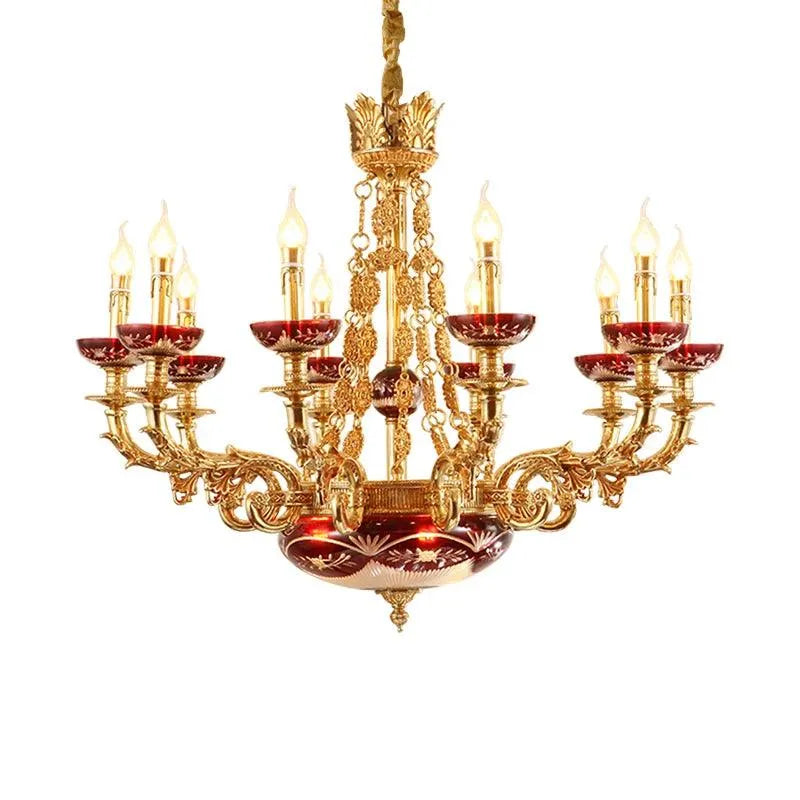 European Baroque Copper Light. - BH Home Store