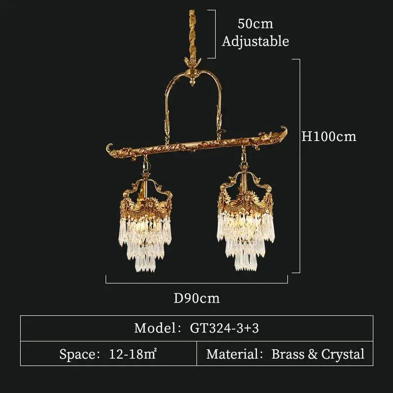 Majestic European Style Chandelier. - BH Home Store