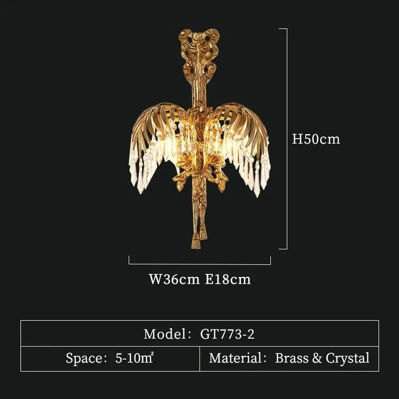 European Rococo Brass Pendant Lights: French Baroque Elegance for Luxurious Living. - BH Home Store