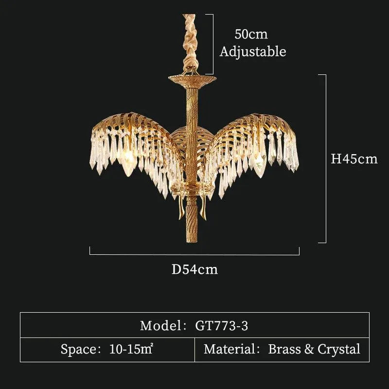 European Rococo Brass Pendant Lights: French Baroque Elegance for Luxurious Living. - BH Home Store