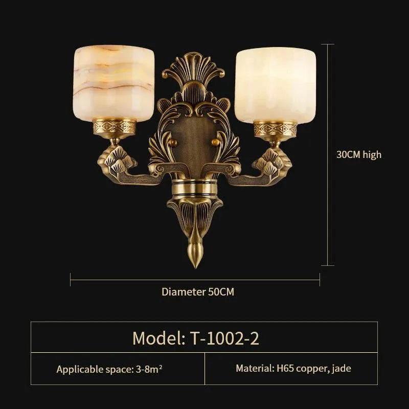 Chinese Style Copper Chandelier. - BH Home Store