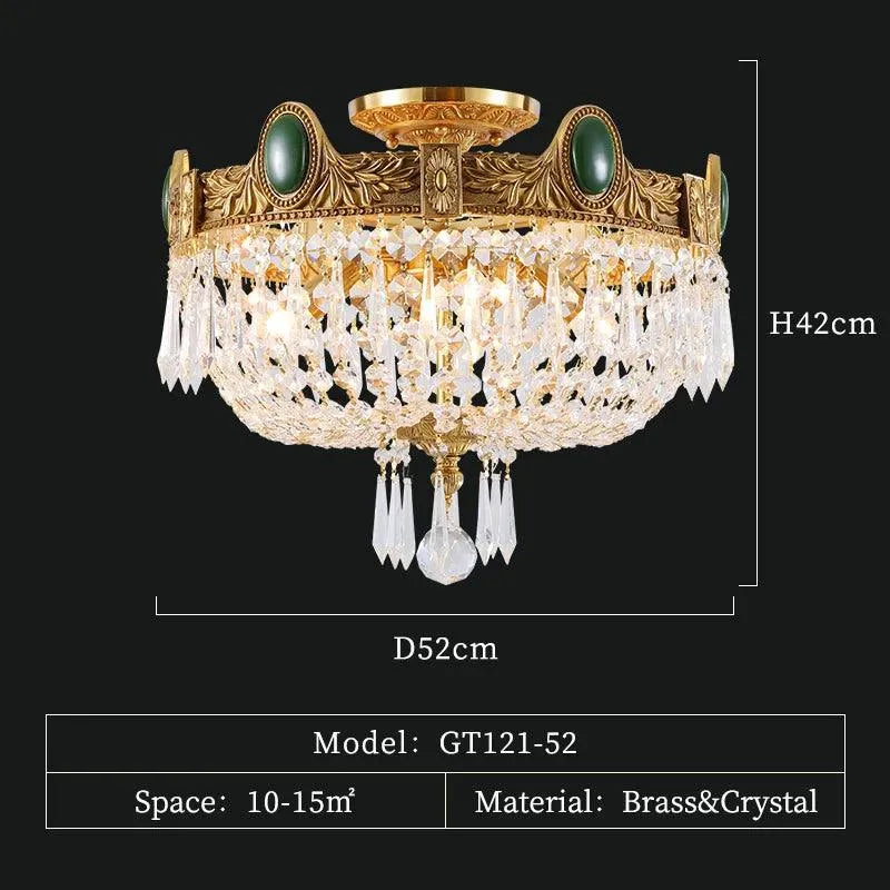 Exquisite Modern Pop Crystal Ceiling Light: Infuse Your Palace with Timeless Luxury. - BH Home Store