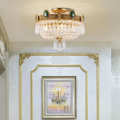 Exquisite Modern Pop Crystal Ceiling Light.