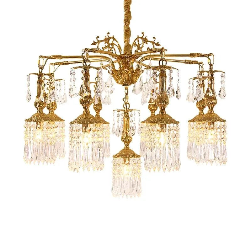 Vintage Copper LED Chandelier. - BH Home Store