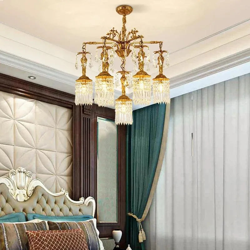 Vintage Copper LED Chandelier. - BH Home Store