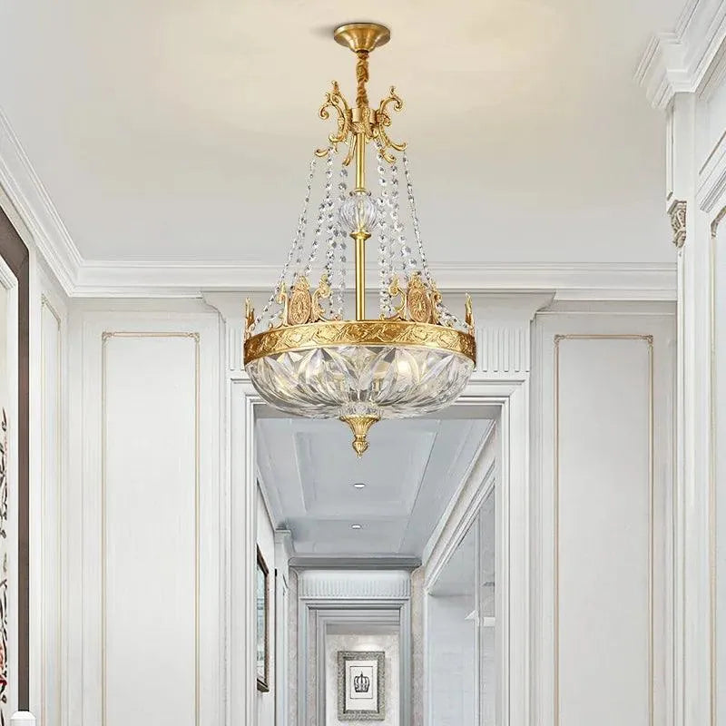 Modern Gold Led Hanging pendant. - BH Home Store