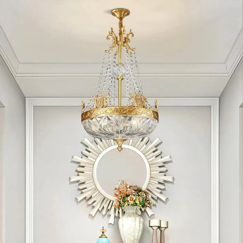 Modern Gold Led Hanging pendant. - BH Home Store