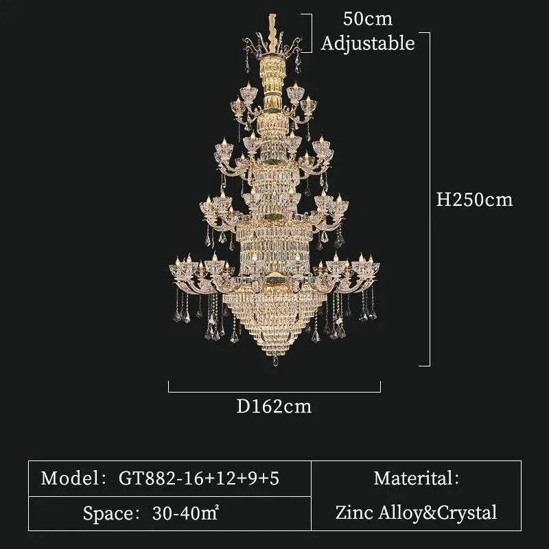 European Style Crystal Chandelier. - BH Home Store