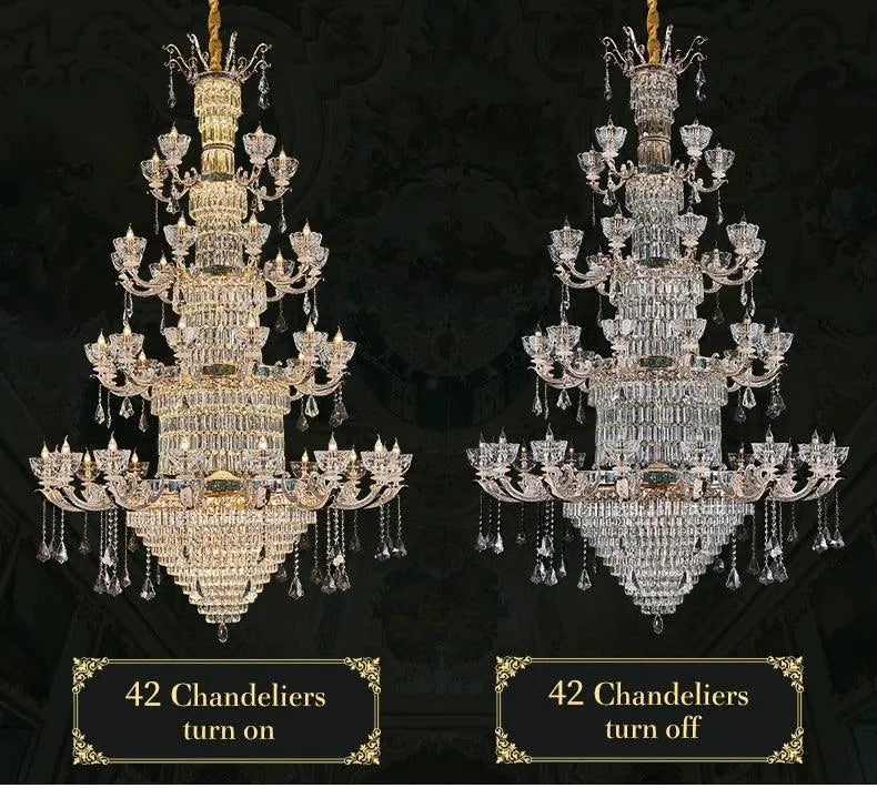 European Style Crystal Chandelier. - BH Home Store