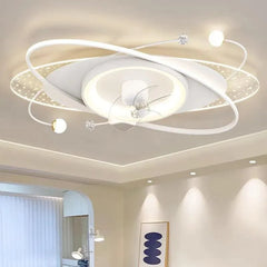 Innovative Folding Ceiling Fan Lamp.