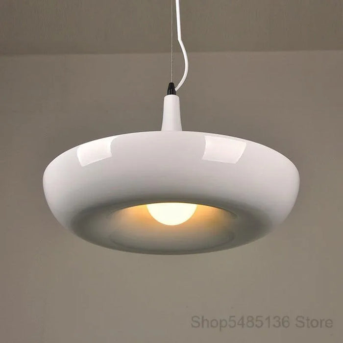 Innovative Industrial LED Pendant. - White