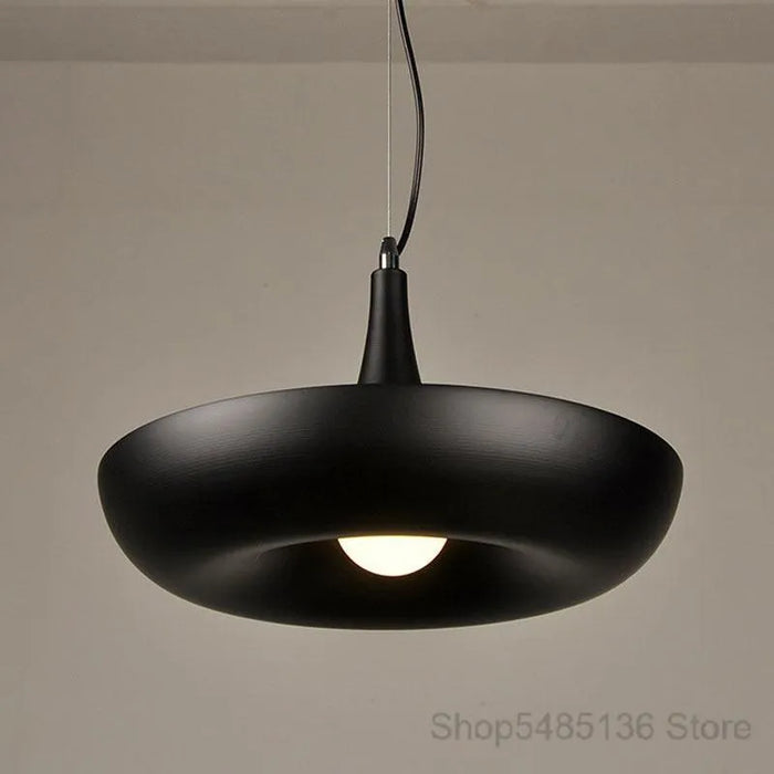 Innovative Industrial LED Pendant. - Black