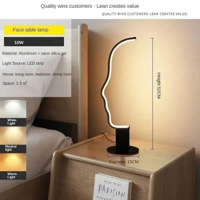 Nordic LED Floor Lamp. - 52CM-TL / Warm Light