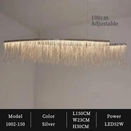 Nordic Tassel Elegance Chandelier. - BH Home Store