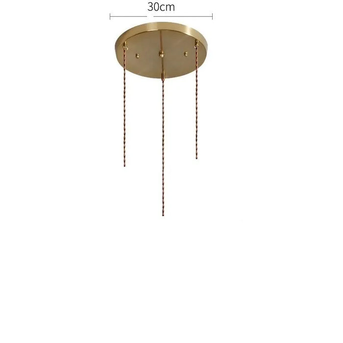 Luxe Nordic Butterfly Pendant. - 3 heads canopy / 4W